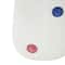 11.25" Multicolor & White Polka Dot Ceramic Vase with Handles